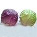 Lifelike Plastic Cabbage Decoration - Premium Quality Vegetable Replica