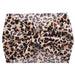 Leopard Print Velvet Headband and Hair Bow Set - Stylish Hair Accessories for Fashion-Forward Girls