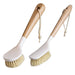 Eco-Friendly Bamboo Scrubber with Natural Sisal Bristles