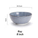 Elegant Japanese Ceramic Ramen and Soup Bowl Set