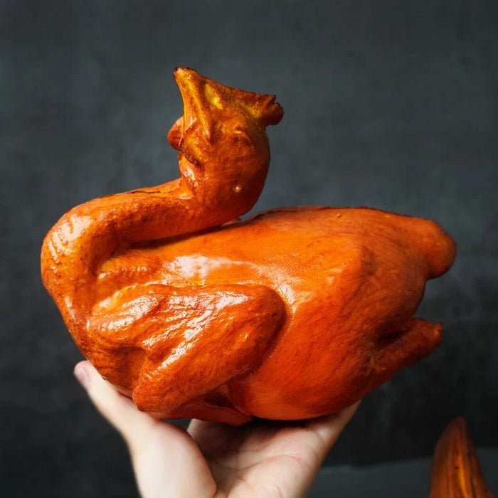 Lifelike Miniature Roast Duck and Chicken Table Centerpiece for Culinary Decor