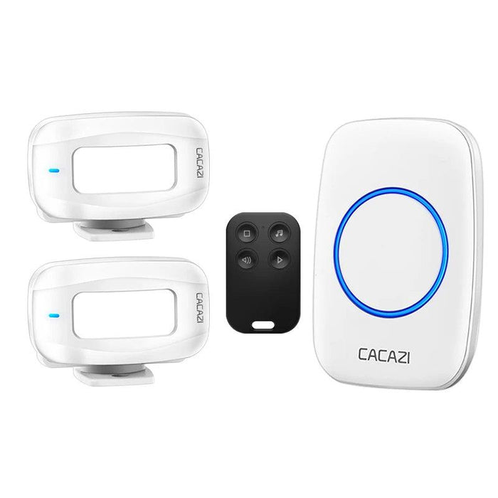 Advanced Customizable Wireless Motion Sensor Doorbell with Extended Detection Capability