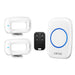 Advanced Customizable Wireless Motion Sensor Doorbell with Extended Detection Capability