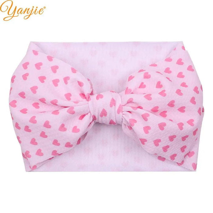 YANJIE 2023 Customizable Large Hair Bow Headband Set for Kids