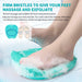 Shower Foot Scrubber Massaging Acupressure Mat with Non-Slip Suction Cups - Foot Exfoliator and Circulation Enhancer