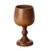 Vintage Handmade Wooden Wine Chalice - Eco-Conscious Acacia, Beech, or Sour Jujube Goblet