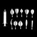 Premium 3D Gelatin Cake Decorating Needle Set - Precision Stainless Steel Tools