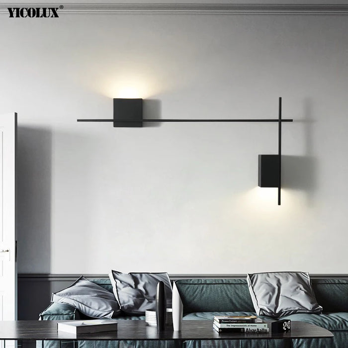 Minimalist LED Wall Lights for Modern Living and Hospitality Areas
