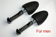 Adjustable Black Shoe Stretcher Set for Men and Women – Durable Plastic Shoe Trees