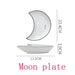 Chic Moon-Inspired White Ceramic Dining Set for Elegant Entertaining