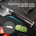 Premium 7CR17 Japanese Laser Damascus Culinary Knife Set - Chef, Santoku, Cleaver, Slicing & Utility Options