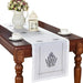 Lavender Elegance Linen-Polyester Table Runner for Upscale Dining Experiences