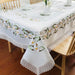 Elegant Floral Embroidered Table Decor Set - Luxurious Silky Fiber