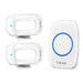 Advanced Customizable Wireless Motion Sensor Doorbell with Extended Detection Capability