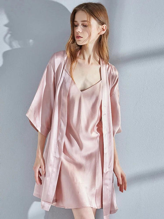 Opulent Silk Nightwear Set for Women - 16 Momme Luxurious Sleepwear Collection