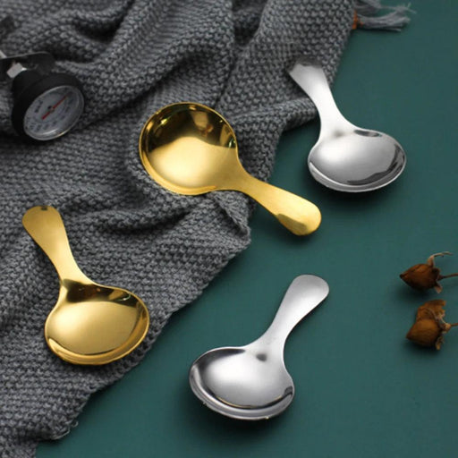 Compact Stainless Steel Scoop: Perfect for Kitchen Use and Outdoor Activities