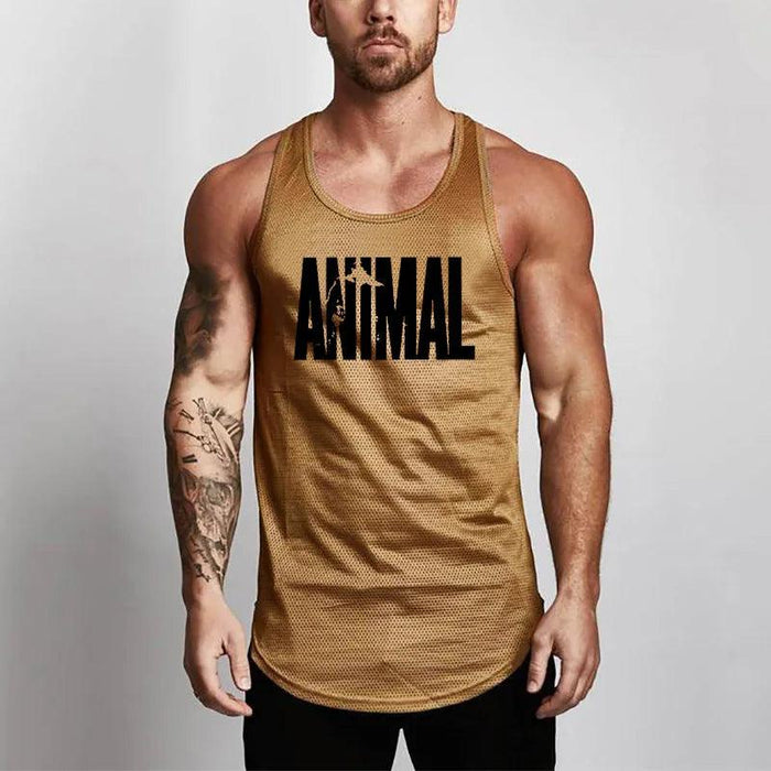 Men's Summer Slim Fit Fitness Tank Top