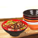 Set of 100 - 8-Inch Elegant Melamine Bowls for Authentic Korean and Japanese Dining - Perfect for Home and Restaurant Use