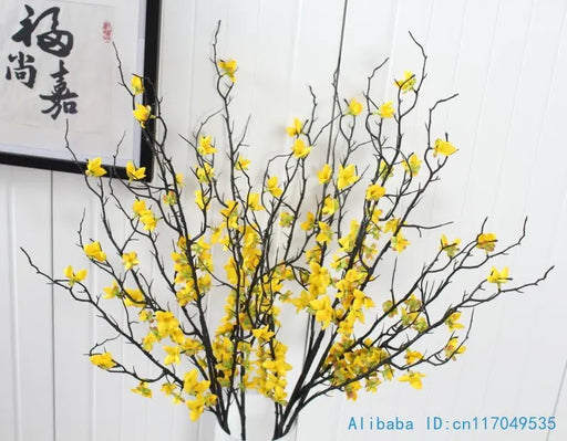 90 cm Beautiful Artificial Winter Jasmine (1 branch)