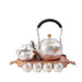 Exquisite Handcrafted Silver Kung Fu Tea Set