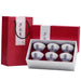 Luxe Artisan Enamel and Silver Kungfu Tea Set - Timeless Elegance Collection