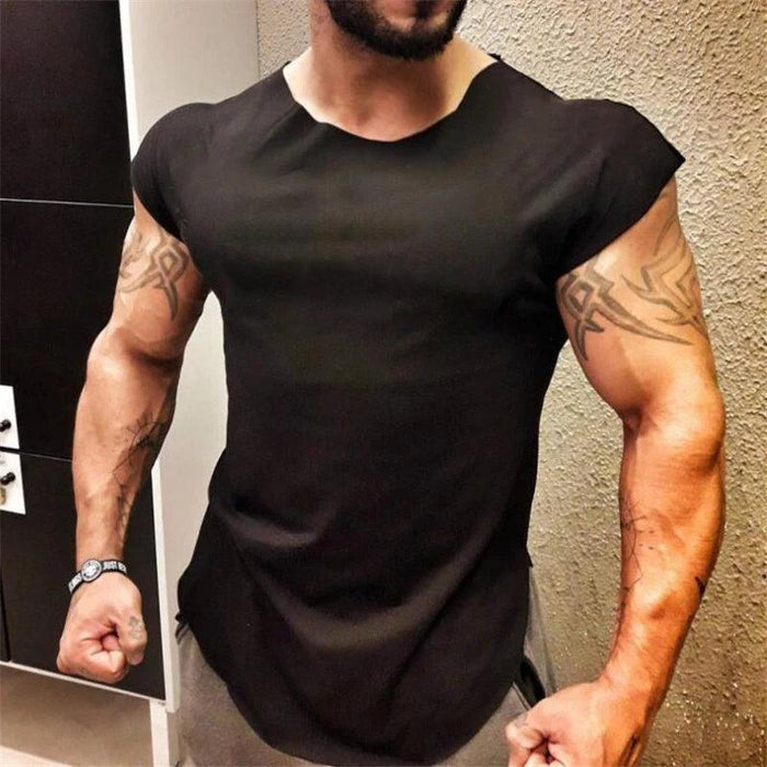 Men's Performance Sleeveless Gym Tank - Summer Bodybuilding Vest for Active Lifestyles