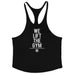 Men's Y-Back Sleeveless Muscle Tank - Performance Fitness Stringer Vest for Bodybuilding