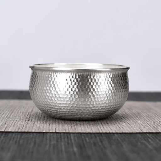 Elegant Sterling Silver Japanese Kung Fu Tea Set for Tea Connoisseurs