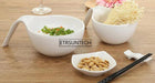 30-Piece Set of Elegant Melamine Ramen Bowls with Handles for Soup and Rice