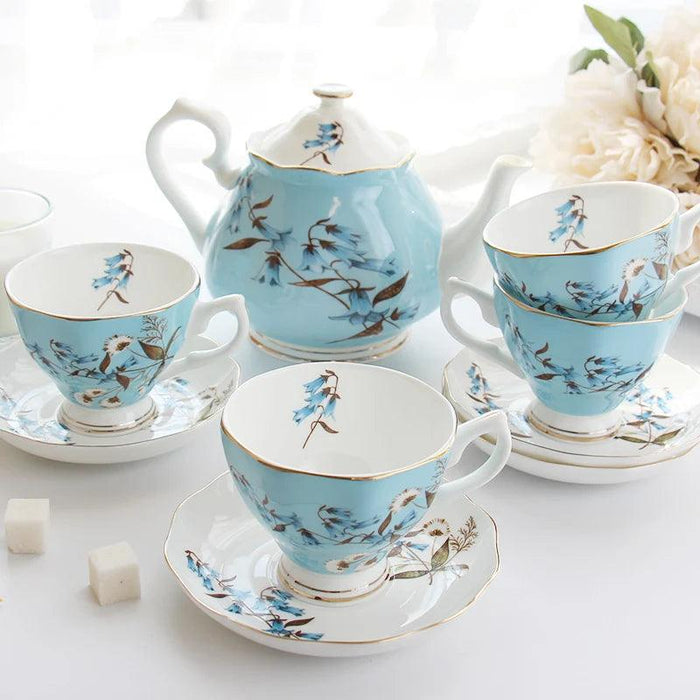 Exquisite Royal English Fine Bone China Tea and Coffee Service - Ideal for Elegant Gatherings