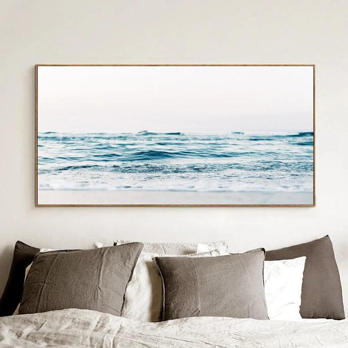 Coastal Serenity: Elegant Ocean-Inspired Canvas Prints for a Tranquil Home