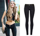 Urban Glam Black Sequin Plaid Skinny Jeans - Chic Street Style