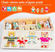 Charming Bear Adventure Dress-Up Wooden Puzzle Set