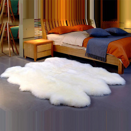 Sumptuous New Zealand Sheepskin Rug - Plush Wool Carpet for an Elegant and Cozy Home