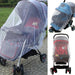 Infant Stroller Mosquito Net - Premium Bug Protection for Newborns, White