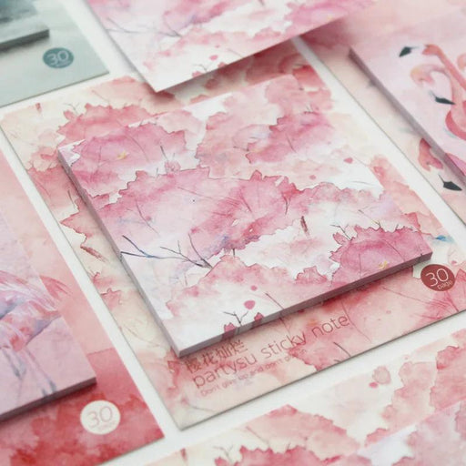 Whimsical Cherry Blossom Flamingo Planning Essentials Bundle