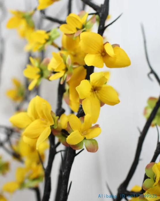 90 cm Beautiful Artificial Winter Jasmine (1 branch)