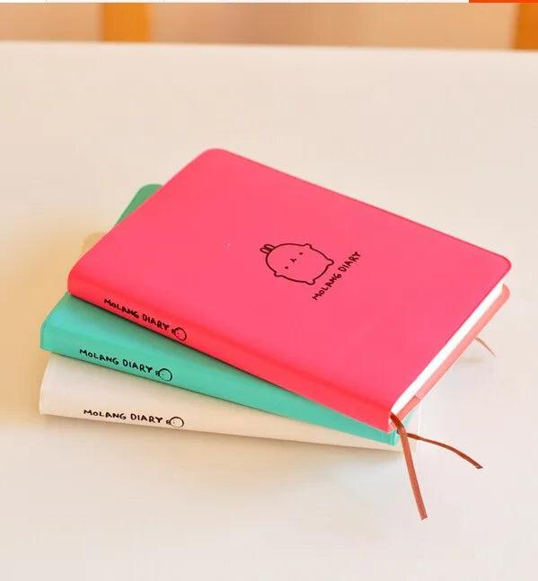 Charming Rabbit Faux Leather Notebook - A Creative Writing Delight