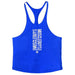 Men's Y-Back Sleeveless Muscle Tank - Performance Fitness Stringer Vest for Bodybuilding