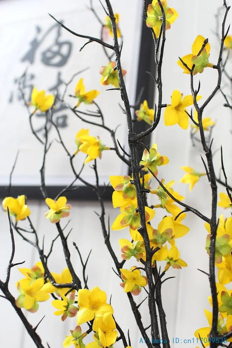 90 cm Beautiful Artificial Winter Jasmine (1 branch)