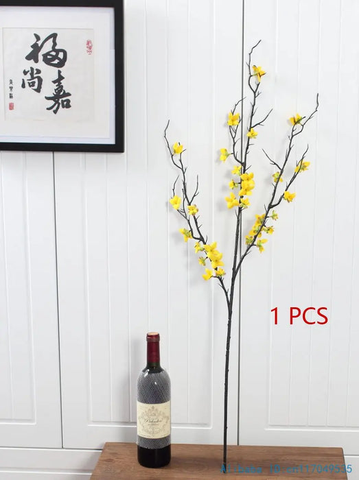 Stunning 90 cm Faux Winter Jasmine Branch for Elegant Home Decor