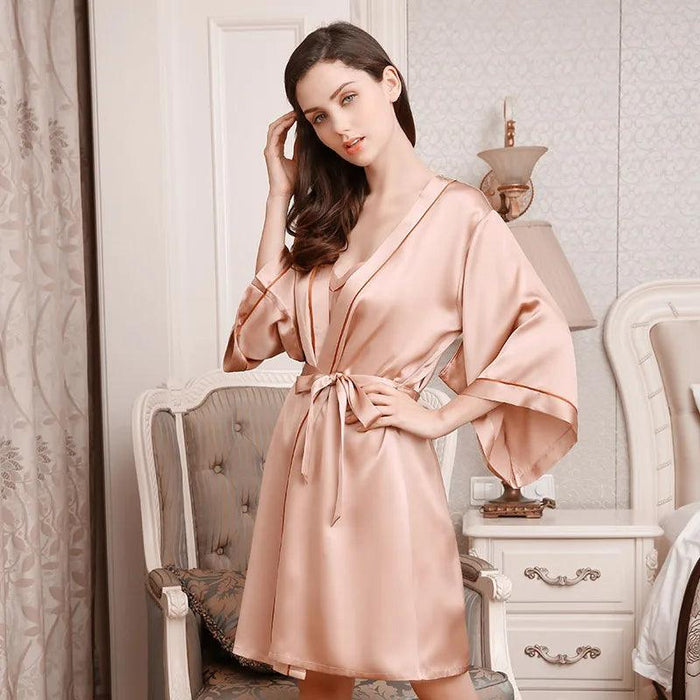 Luxury Silk Lounge Ensemble for Women