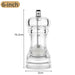 Versatile Clear Acrylic Pepper Mill with Adjustable Grinding Settings