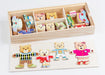 Charming Bear Adventure Dress-Up Wooden Puzzle Set