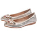 Radiant Rhinestone Bee Women's Flats - Elegant Crystal Embellished Shoes