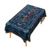 Exquisite Velvet Floral Table Cover: A Touch of Nature for Upscale Dining