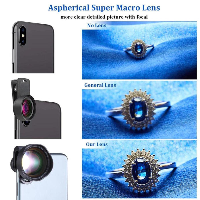 Smartphone Macro Lens Professional Photography Kit - Unlock Your Creative Potential