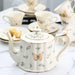 Charming Vintage-Inspired Butterfly Bone China Tea and Coffee Set