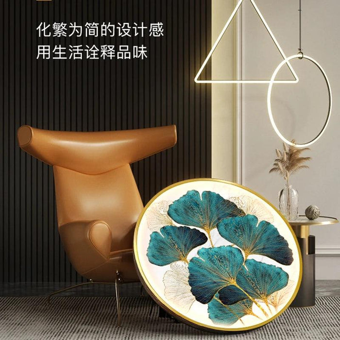 Ginkgo Leaf Serenity: Modern LED Wall Lamp for Stylish Home Illumination