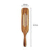 Elegant Acacia Wood Spatula Set - Versatile Slotted Kitchen Utensils for Non-Stick Cookware